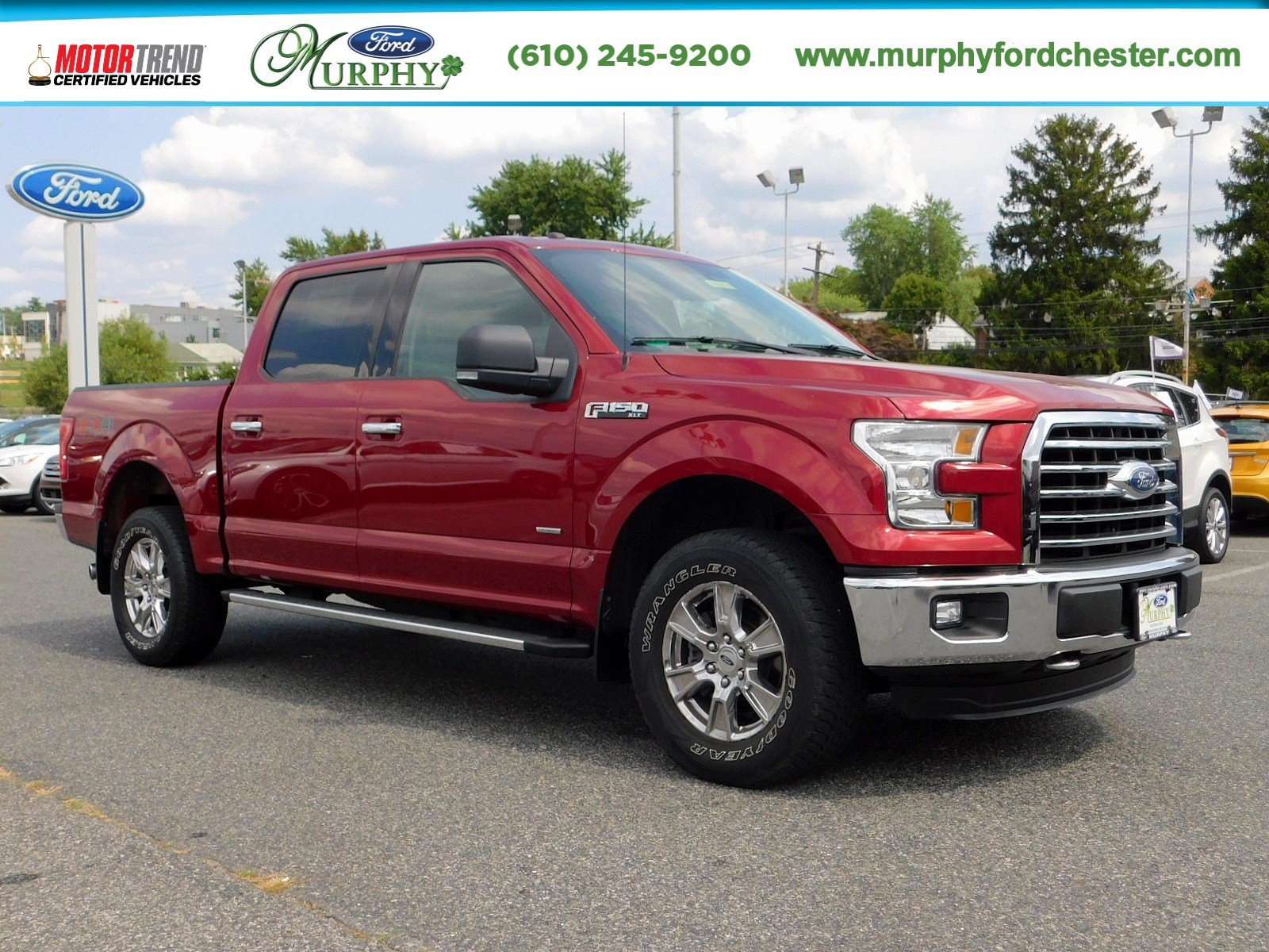 Certified Pre Owned 2016 Ford F 150 Xlt 4wd Crew Cab Pickup