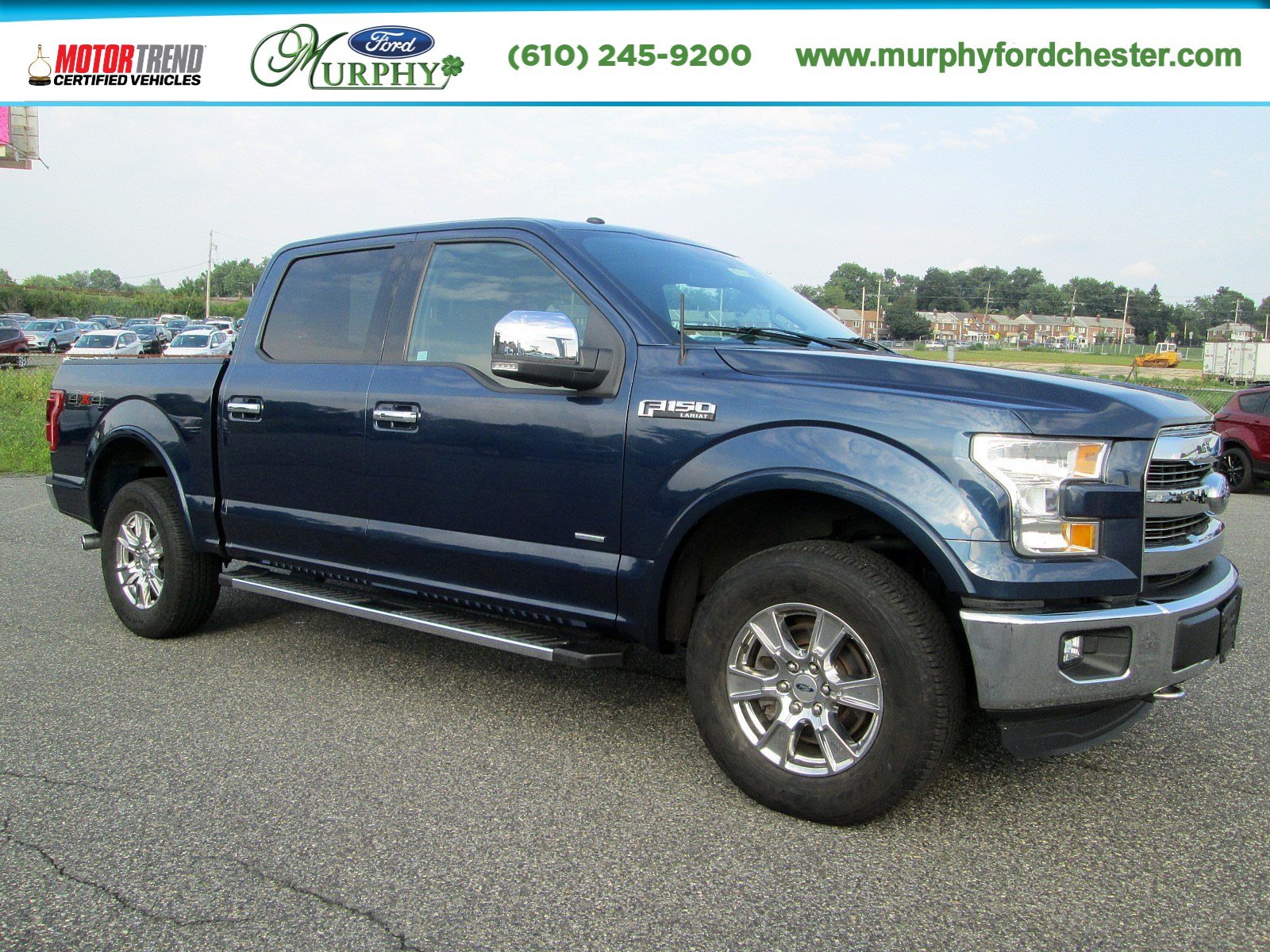 Certified Pre Owned 2016 Ford F 150 Lariat 4wd Crew Cab Pickup